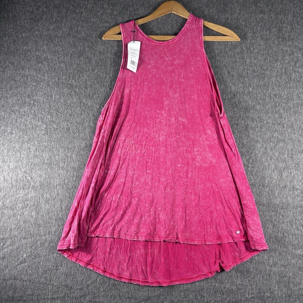 SOUTHERN SHIRT Women's Large Salt Washed Fruit Punch Flowy Tank Top  Women SZ L